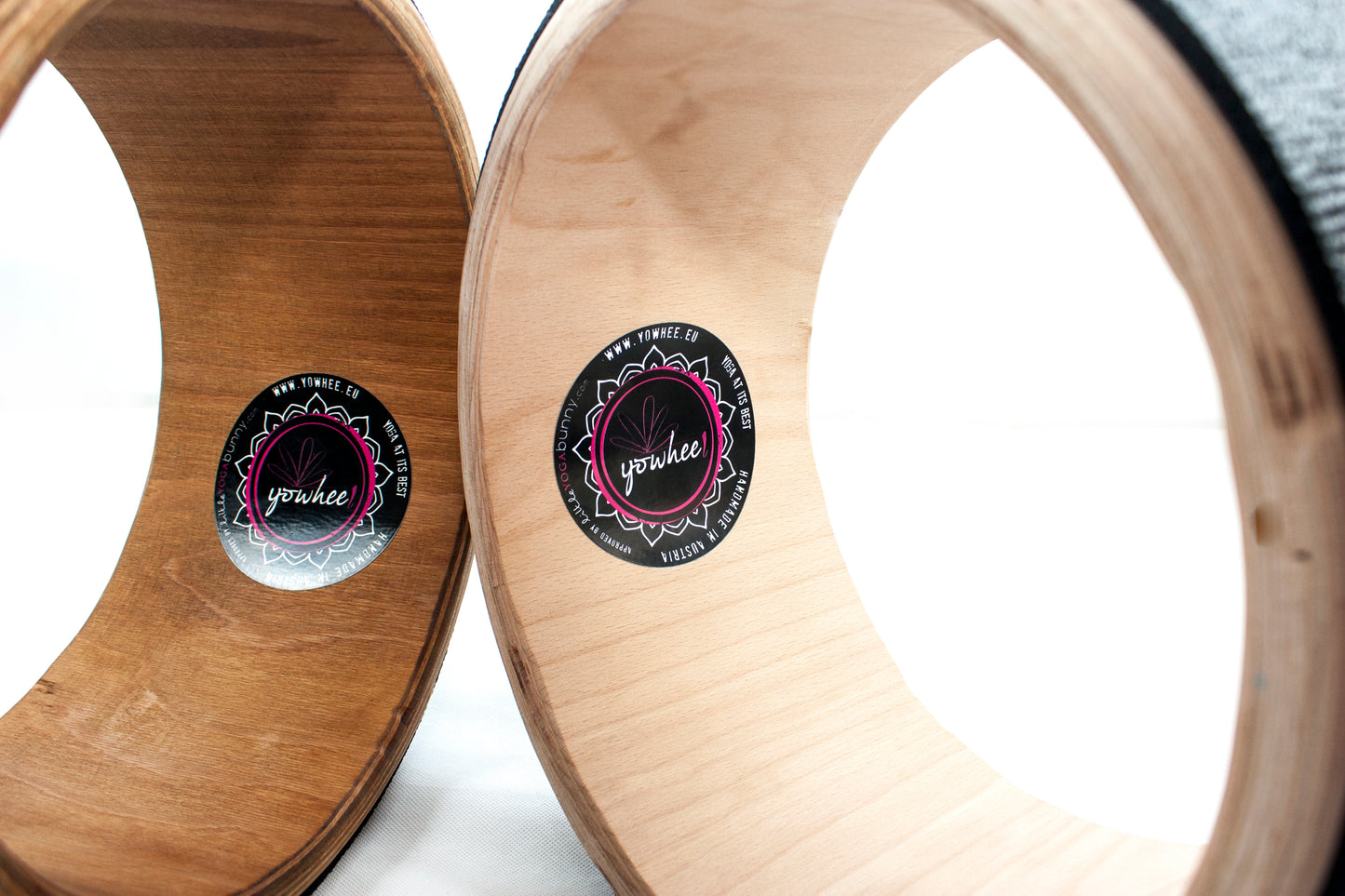 YoWhee Yoga Rad "Tree" - Holz natur