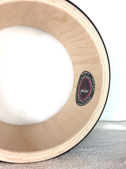 YoWhee Yoga Rad "Tree" - Holz natur