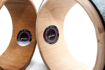 YoWhee Yoga Rad "Tree" - Holz natur